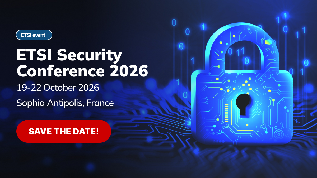 Baner: ETSI Security Conference 2026