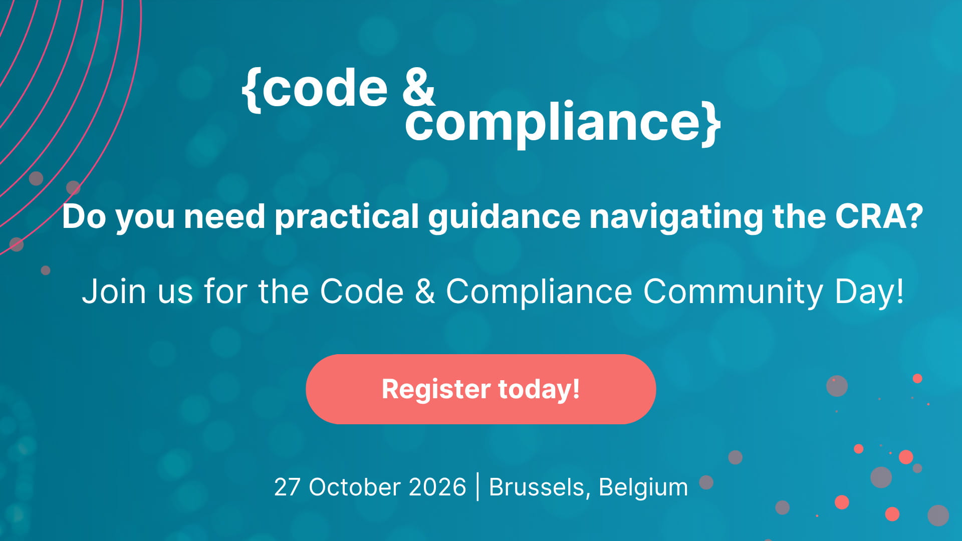 Baner: Code & Compliance Community Day