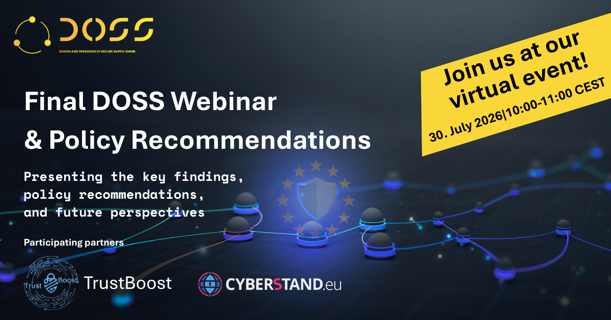Baner: Final DOSS Webinar and Policy Recommendations