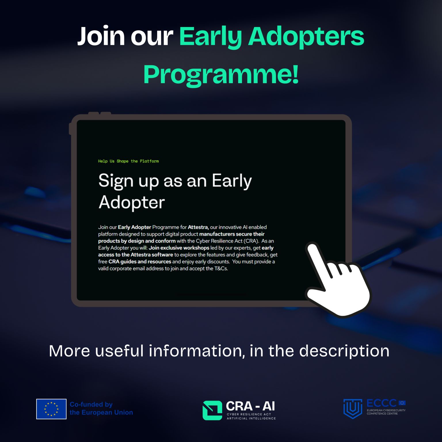Baner: CRA-AI - Attestra Early Adopter Programme Webinar